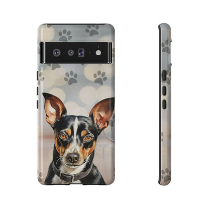 Rat Terrier by Tough Cases a (Apple iPhone, Samsung Galaxy, and Google Pixel)