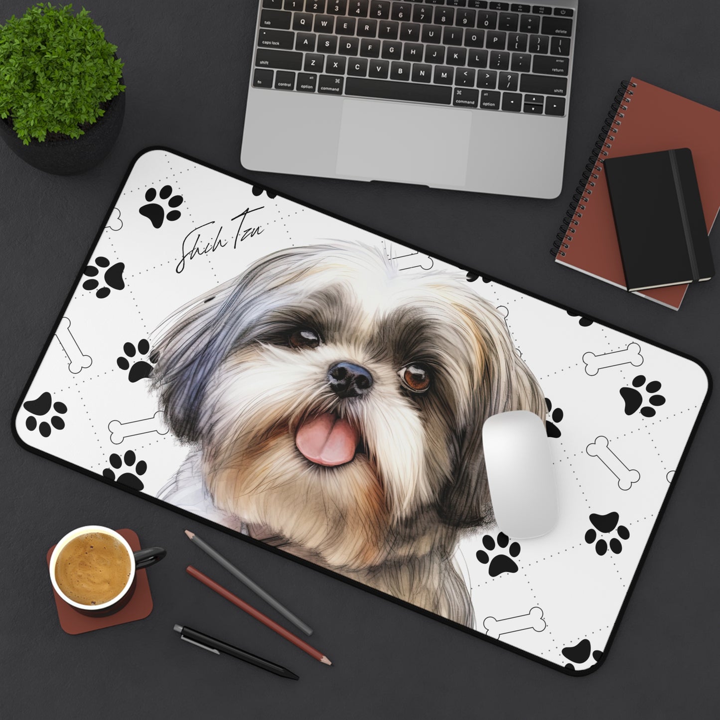 Shih Tzu Desk Mat