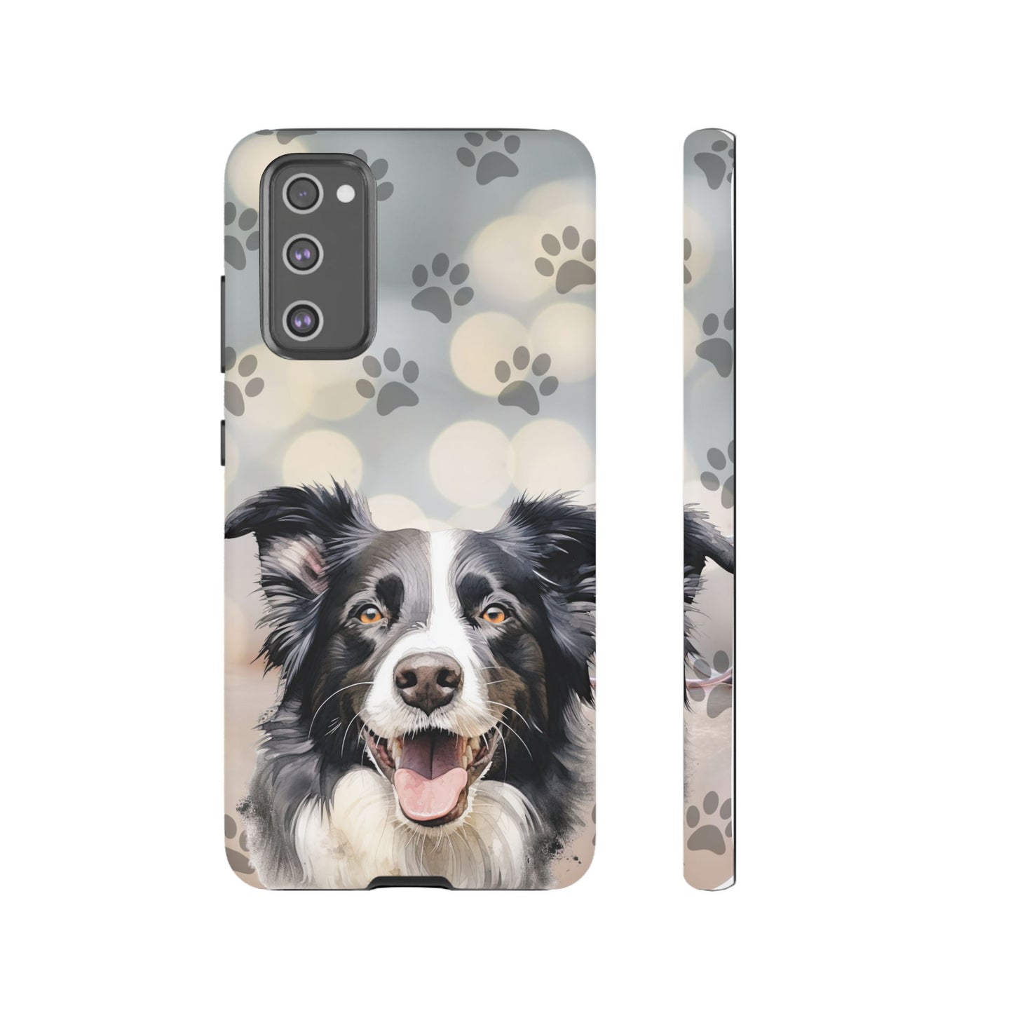 Border Collie Phone Case by Tough Cases (Apple iPhone, Samsung Galaxy, and Google Pixel)