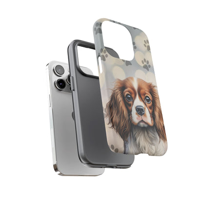 Cavalier King Charles Spaniel phone case by Tough Cases (Apple iPhone, Samsung Galaxy, and Google Pixel)