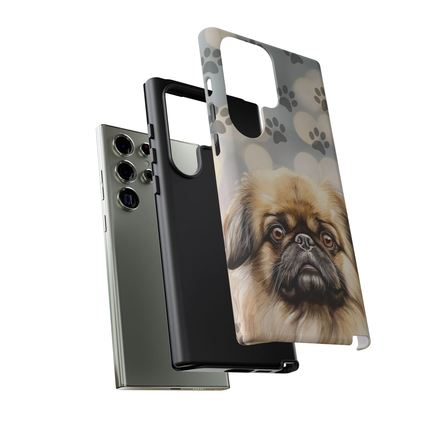 Pekingese by Tough Cases (Apple iPhone, Samsung Galaxy, and Google Pixel devices)