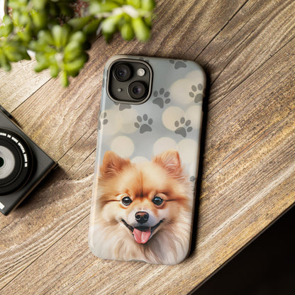 Pomeranian by Tough Cases (Apple iPhone, Samsung Galaxy, and Google Pixel)