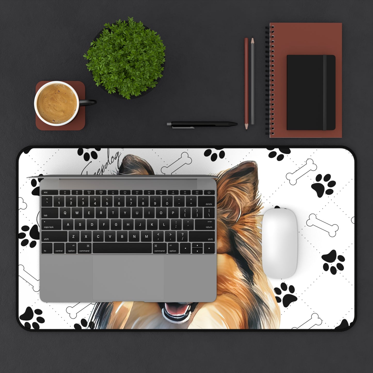 Shetland Sheepdog Desk Mat