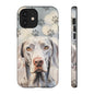 Weimaraner Phone Case by Tough Cases (Apple iPhone, Samsung Galaxy, and Google Pixel)