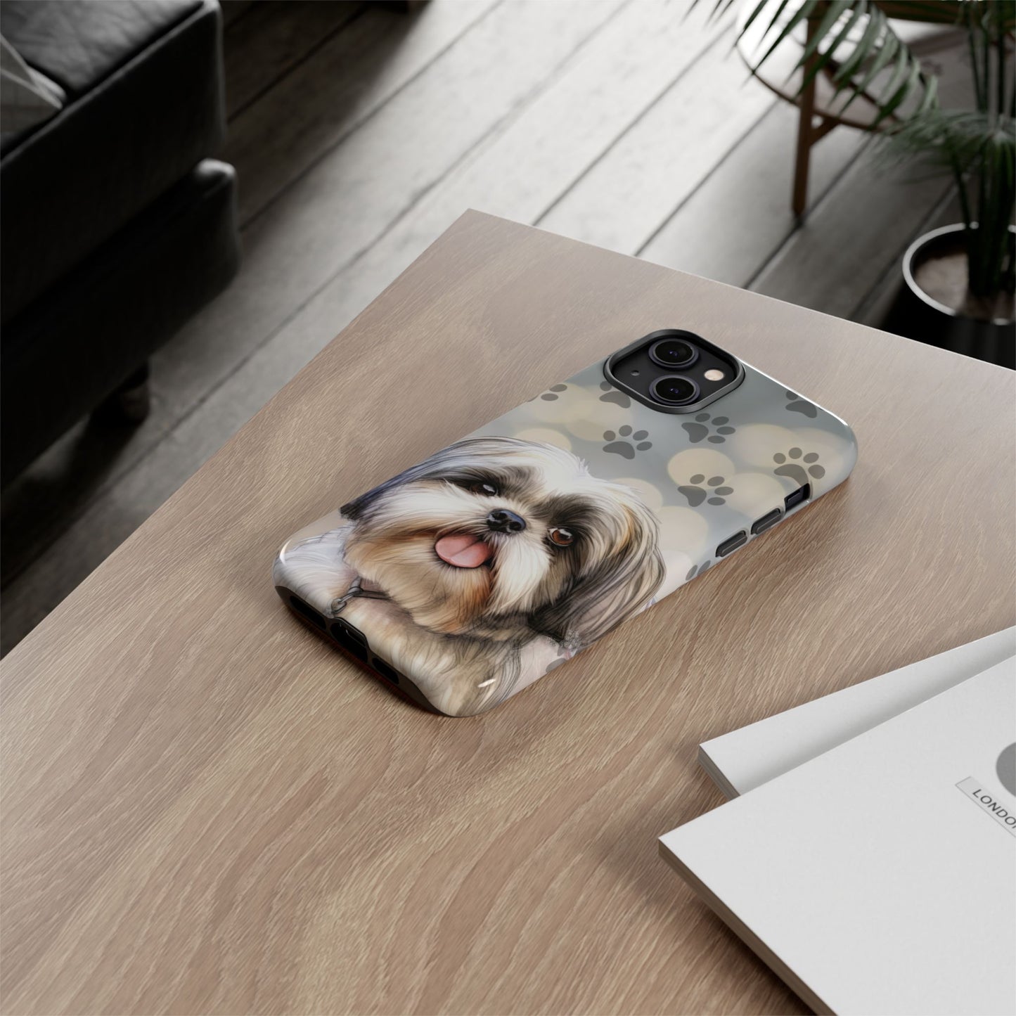 Shih Tzu iPhone 15 Case by Tough Cases (iPhone 15, Pro, Plus and Pro Max)
