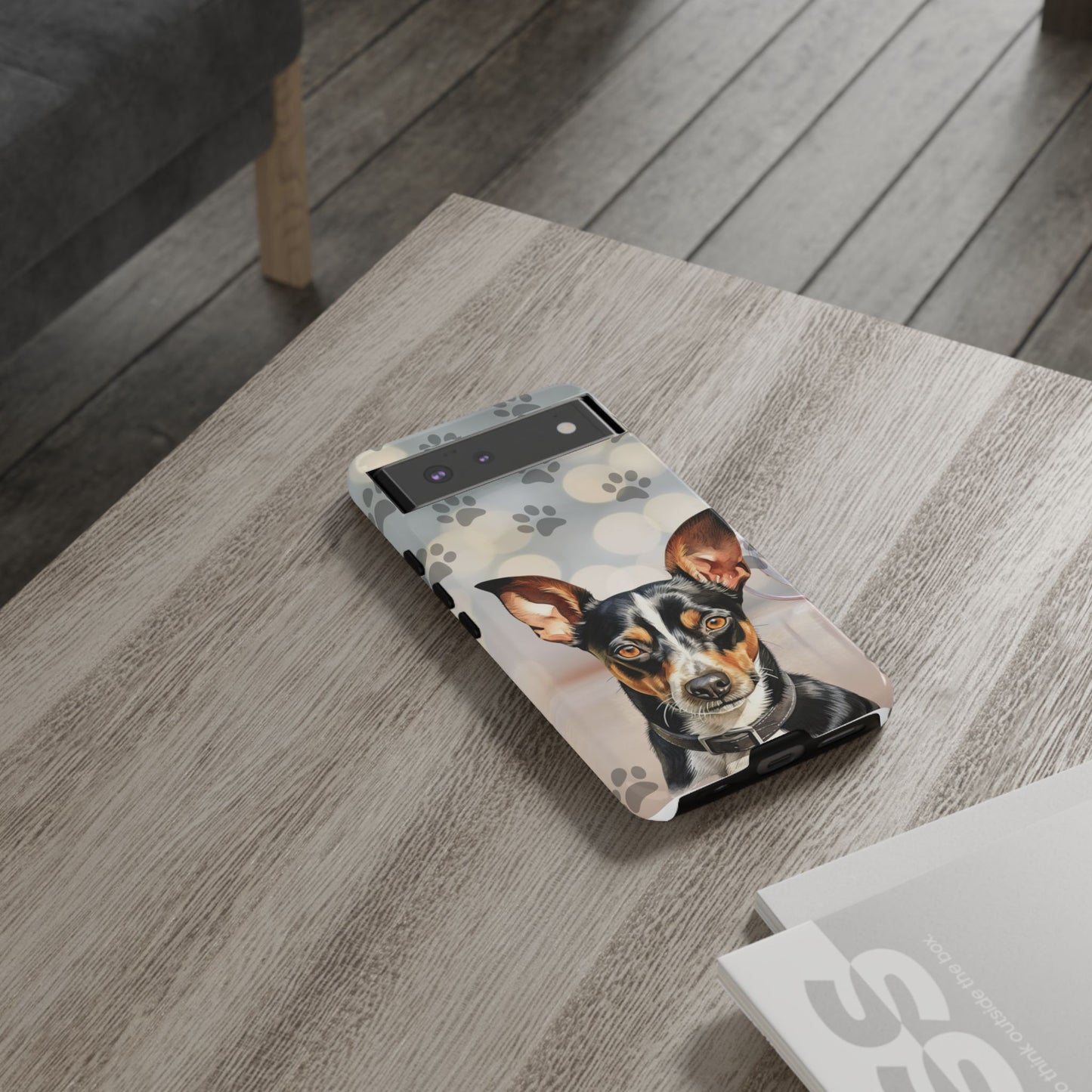 Rat Terrier by Tough Cases a (Apple iPhone, Samsung Galaxy, and Google Pixel)