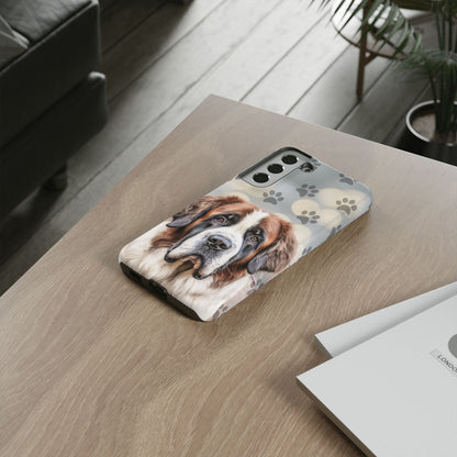 Saint Bernard by Tough Cases (Apple iPhone, Samsung Galaxy, and Google Pixel)