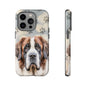 Saint Bernard by Tough Cases (Apple iPhone, Samsung Galaxy, and Google Pixel)