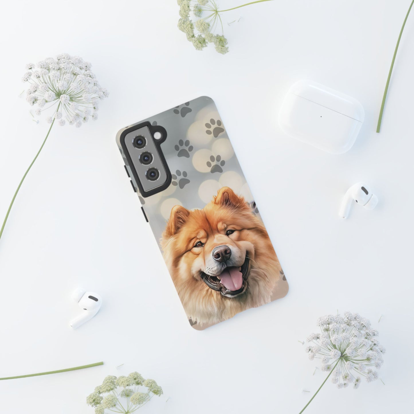 Chow Chow Phone Case by Tough Cases (Apple iPhone, Samsung Galaxy, and Google Pixel)