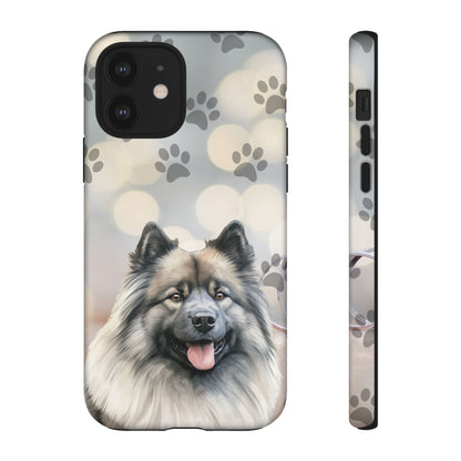 Keeshond Phone Case by Tough Cases ( Apple iPhone, Samsung Galaxy, and Google Pixel)