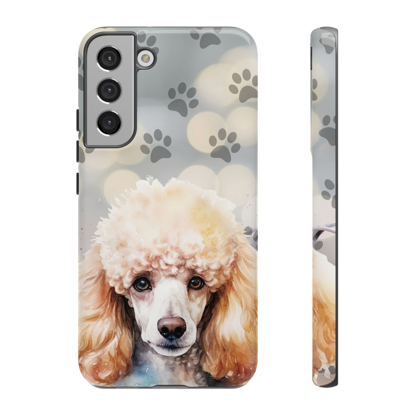 Poodle Phone Case by Tough Cases (Apple iPhone, Samsung Galaxy, and Google Pixel )