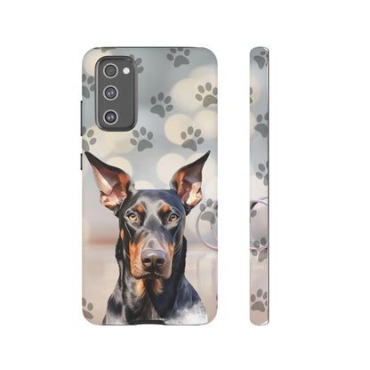 Doberman Phone Case by Tough Cases (Apple iPhone, Samsung Galaxy, and Google Pixel)