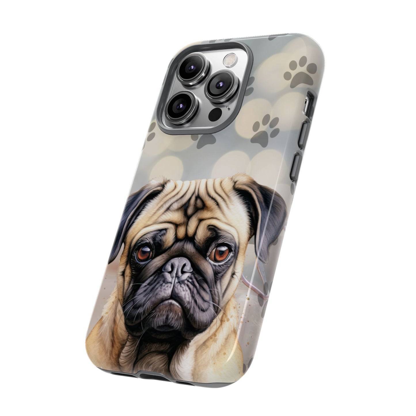 Pug Phone Case by Tough Cases (Apple iPhone, Samsung Galaxy, and Google Pixel)