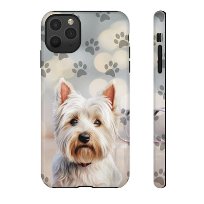 West Highland White Terrier by Tough Cases (Apple iPhone, Samsung Galaxy, and Google Pixel)