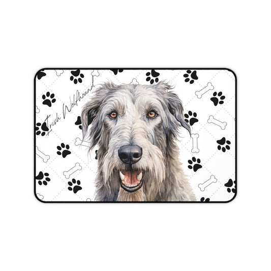 Irish Wolfhound Desk Mat