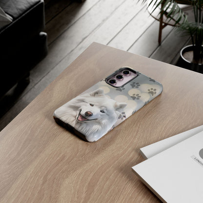 Samoyed Phone Case by Tough Cases (Apple iPhone, Samsung Galaxy, and Google Pixel)