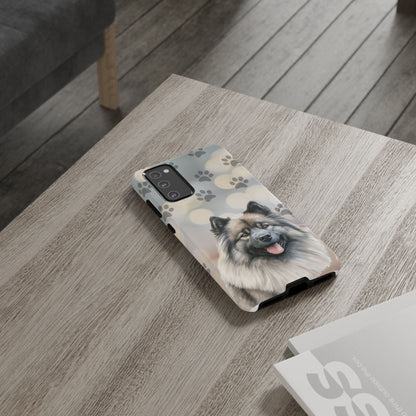 Keeshond Phone Case by Tough Cases ( Apple iPhone, Samsung Galaxy, and Google Pixel)