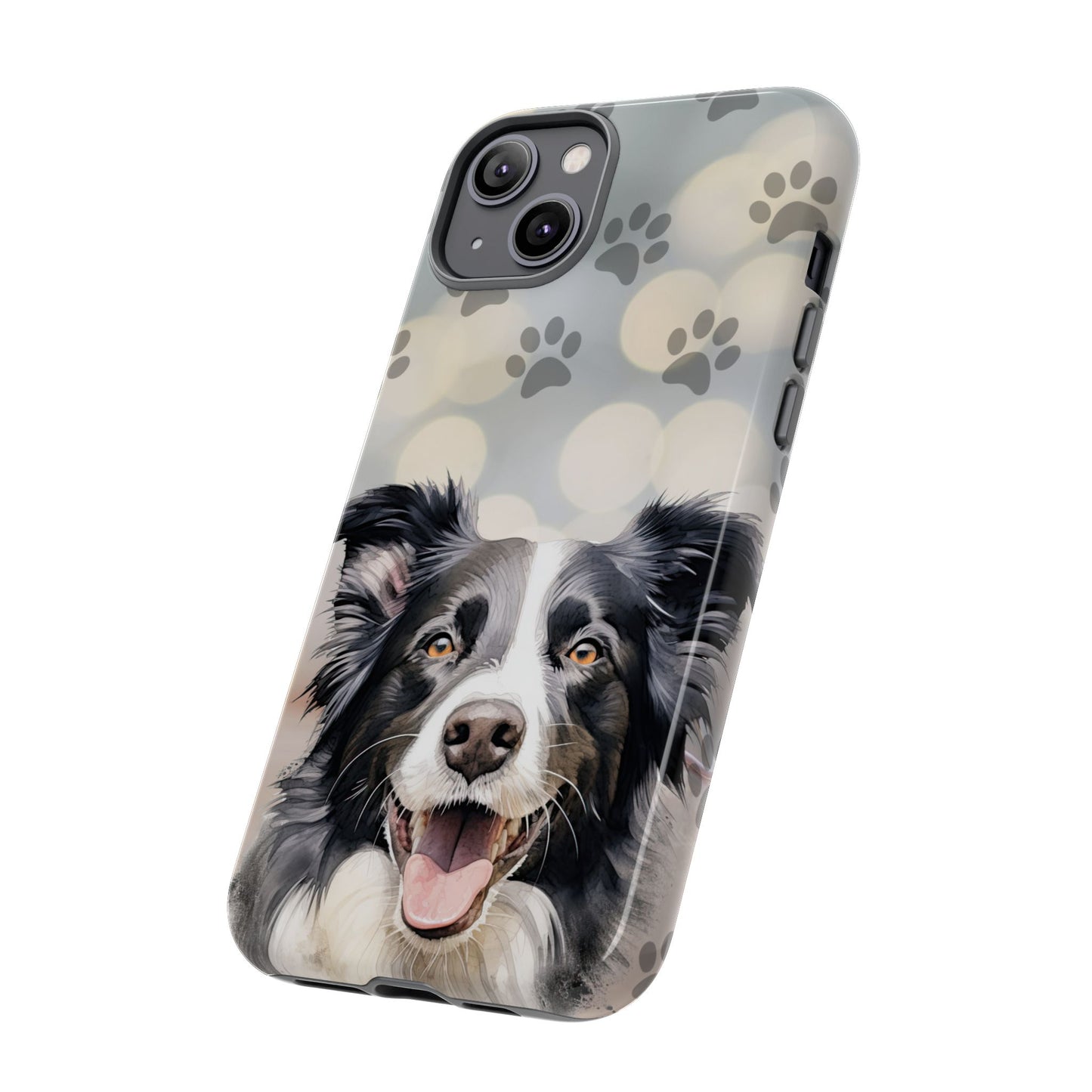 Border Collie Phone Case by Tough Cases (Apple iPhone, Samsung Galaxy, and Google Pixel)