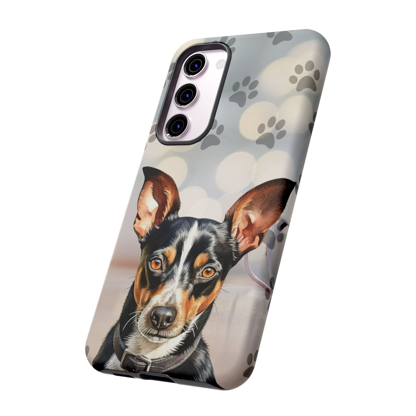 Rat Terrier by Tough Cases a (Apple iPhone, Samsung Galaxy, and Google Pixel)