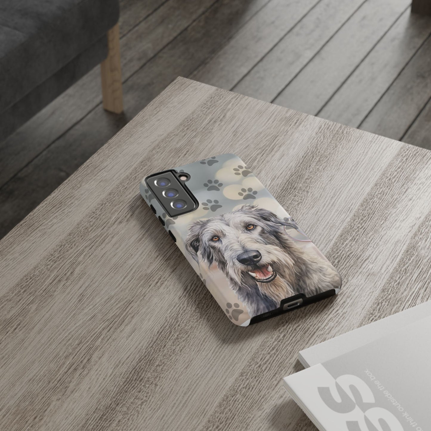 Irish Wolfhound Phone Case by Tough Cases (Apple iPhone, Samsung Galaxy, and Google Pixel)