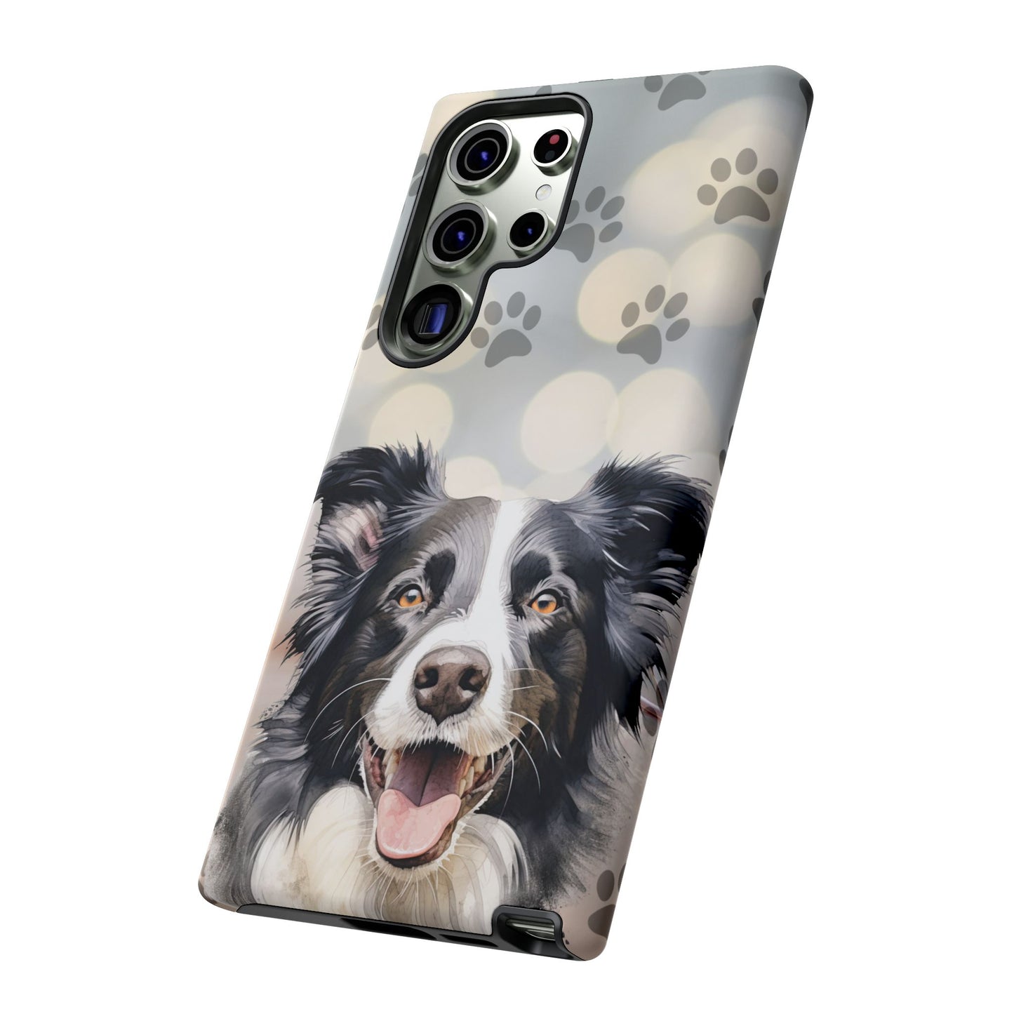 Border Collie Phone Case by Tough Cases (Apple iPhone, Samsung Galaxy, and Google Pixel)