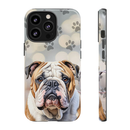 Bull Dog Phone Case by Tough Cases (Apple iPhone, Samsung Galaxy, and Google Pixel)