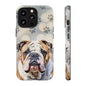 Bull Dog Phone Case by Tough Cases (Apple iPhone, Samsung Galaxy, and Google Pixel)