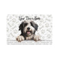 Polish Personalized Pet Food Mat, Custom Dog Food Mat, Dog Feeding Mat, Cute Pet Mat, Dog Lovers Gift