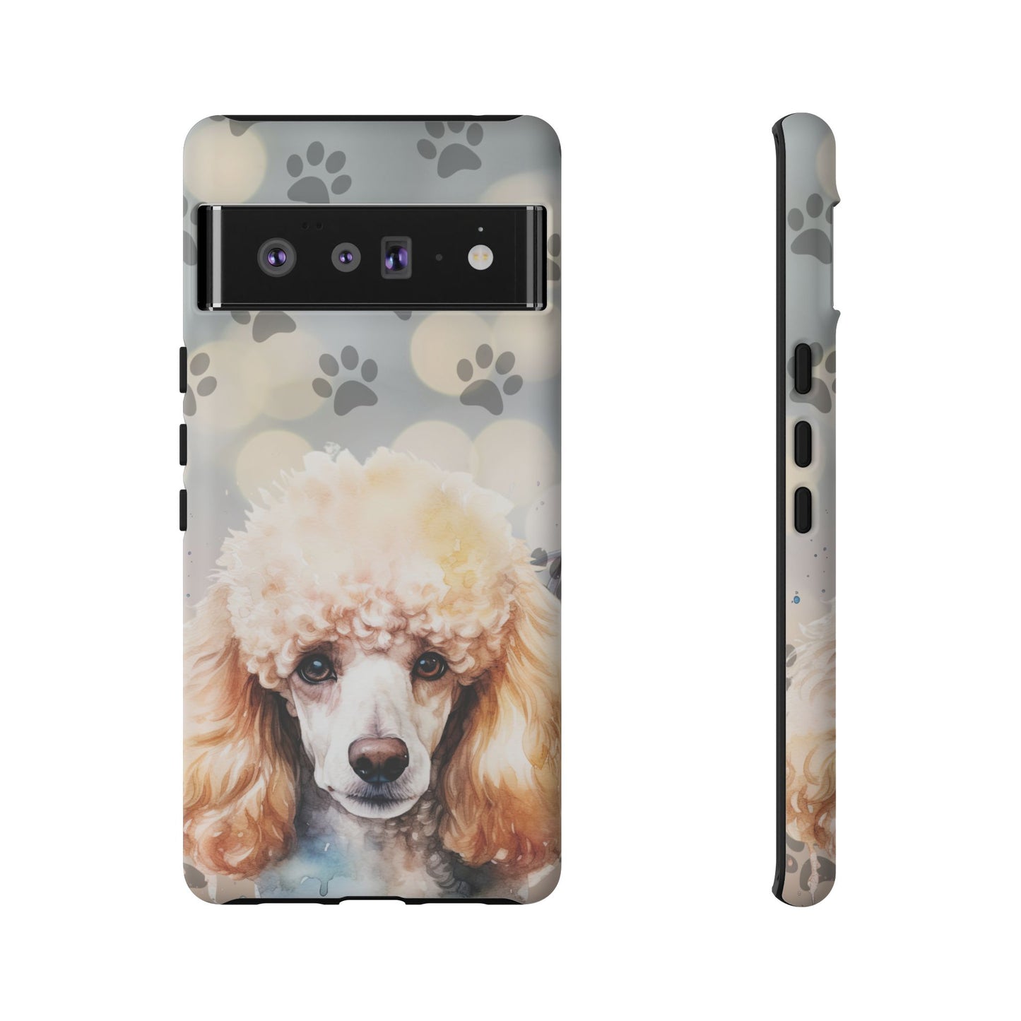 Poodle Phone Case by Tough Cases (Apple iPhone, Samsung Galaxy, and Google Pixel )