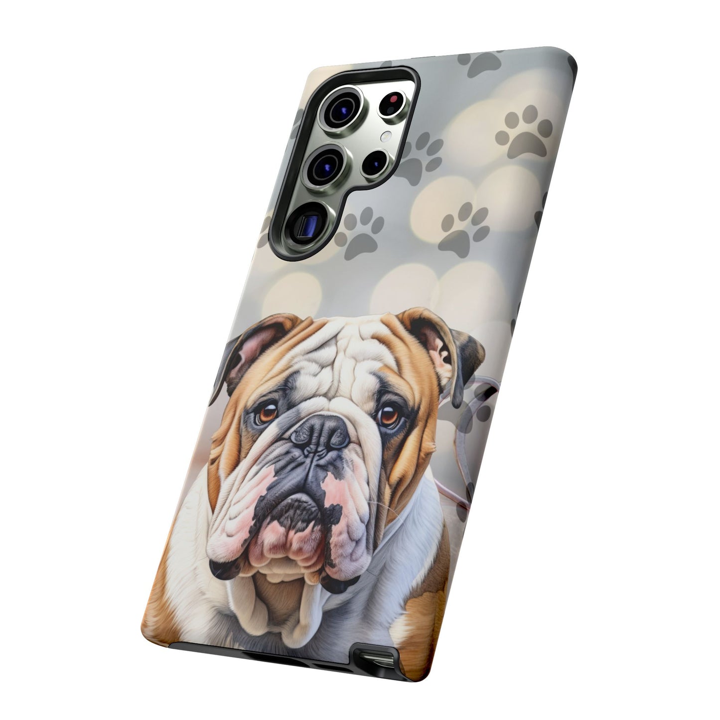 Bull Dog Phone Case by Tough Cases (Apple iPhone, Samsung Galaxy, and Google Pixel)