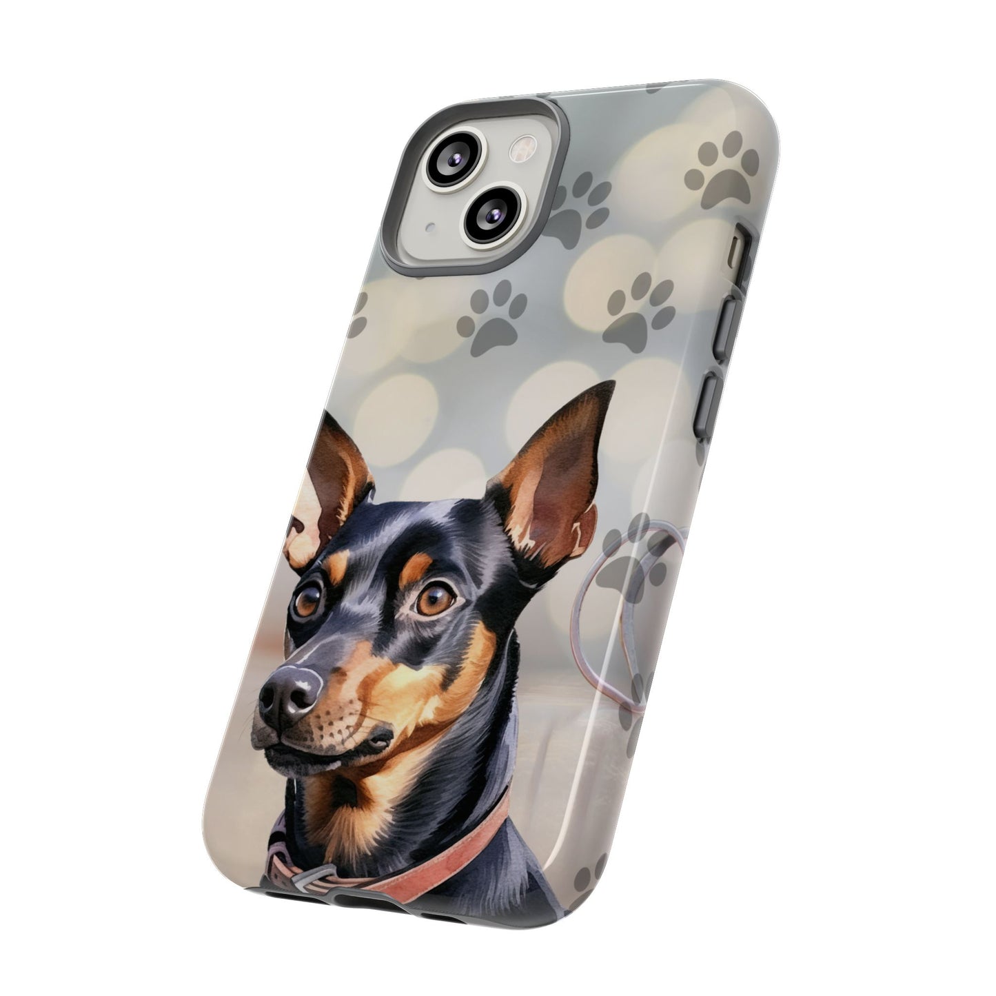 Miniature Pinscher by Tough Cases (Apple iPhone, Samsung Galaxy, and Google Pixel)