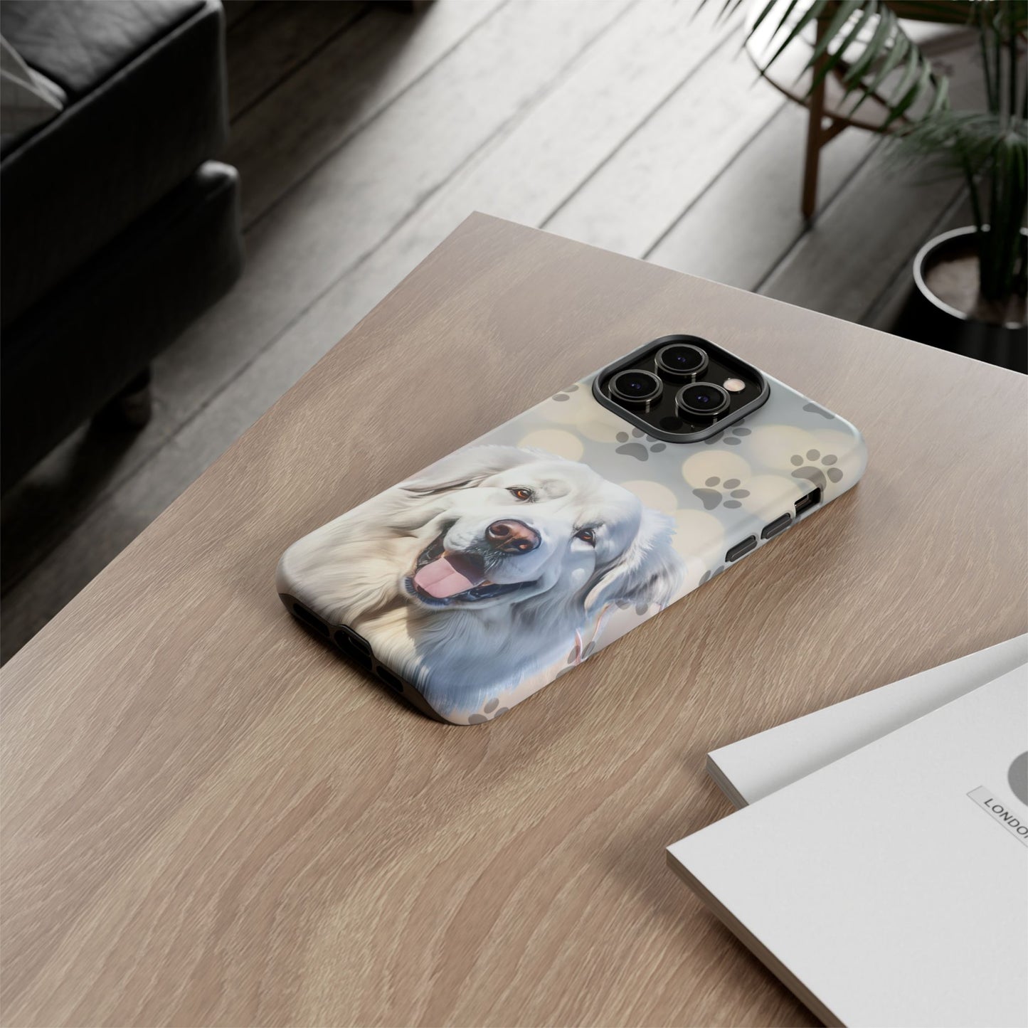 Great Pyrenees Phone Case by Tough Cases (Apple iPhone, Samsung Galaxy, and Google Pixel )