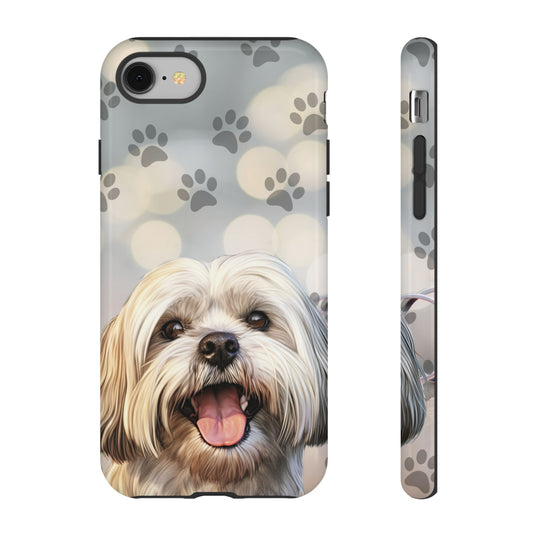 Lhasa Apso Phone Case by Tough Cases (Apple iPhone, Samsung Galaxy, and Google Pixel)