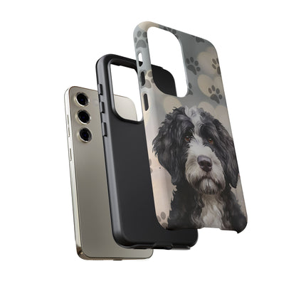 Portuguese Water Dog by Tough Cases (Apple iPhone, Samsung Galaxy, and Google Pixel)
