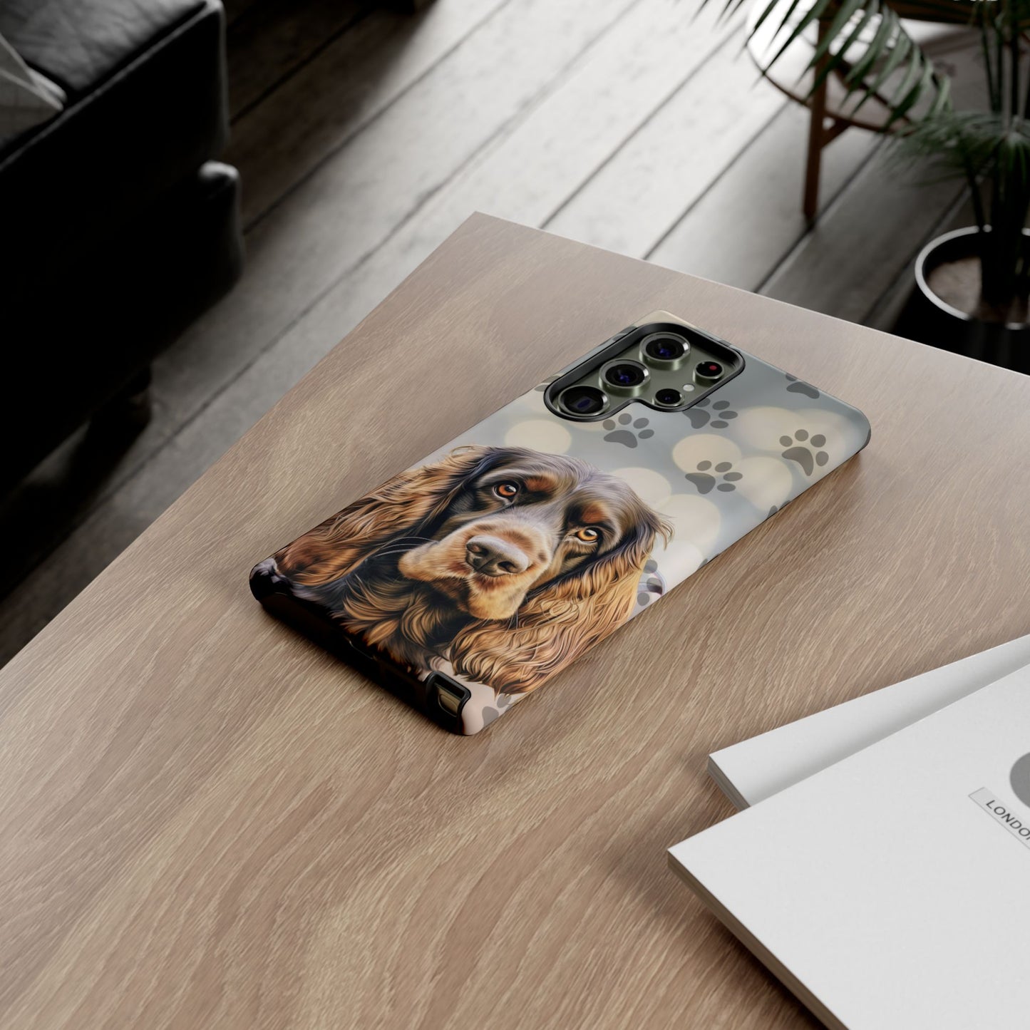 English Cocker Spaniel Phone Case by Tough Cases (Apple iPhone, Samsung Galaxy, and Google Pixel)