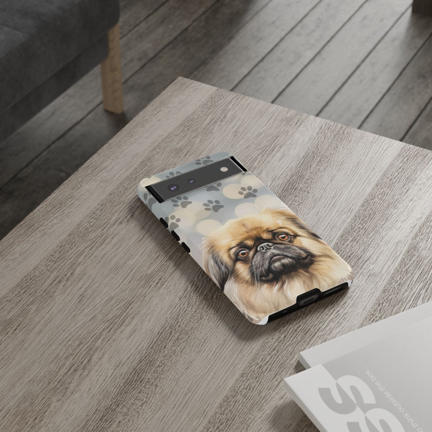 Pekingese by Tough Cases (Apple iPhone, Samsung Galaxy, and Google Pixel devices)