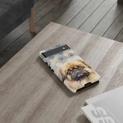 Pekingese by Tough Cases (Apple iPhone, Samsung Galaxy, and Google Pixel devices)