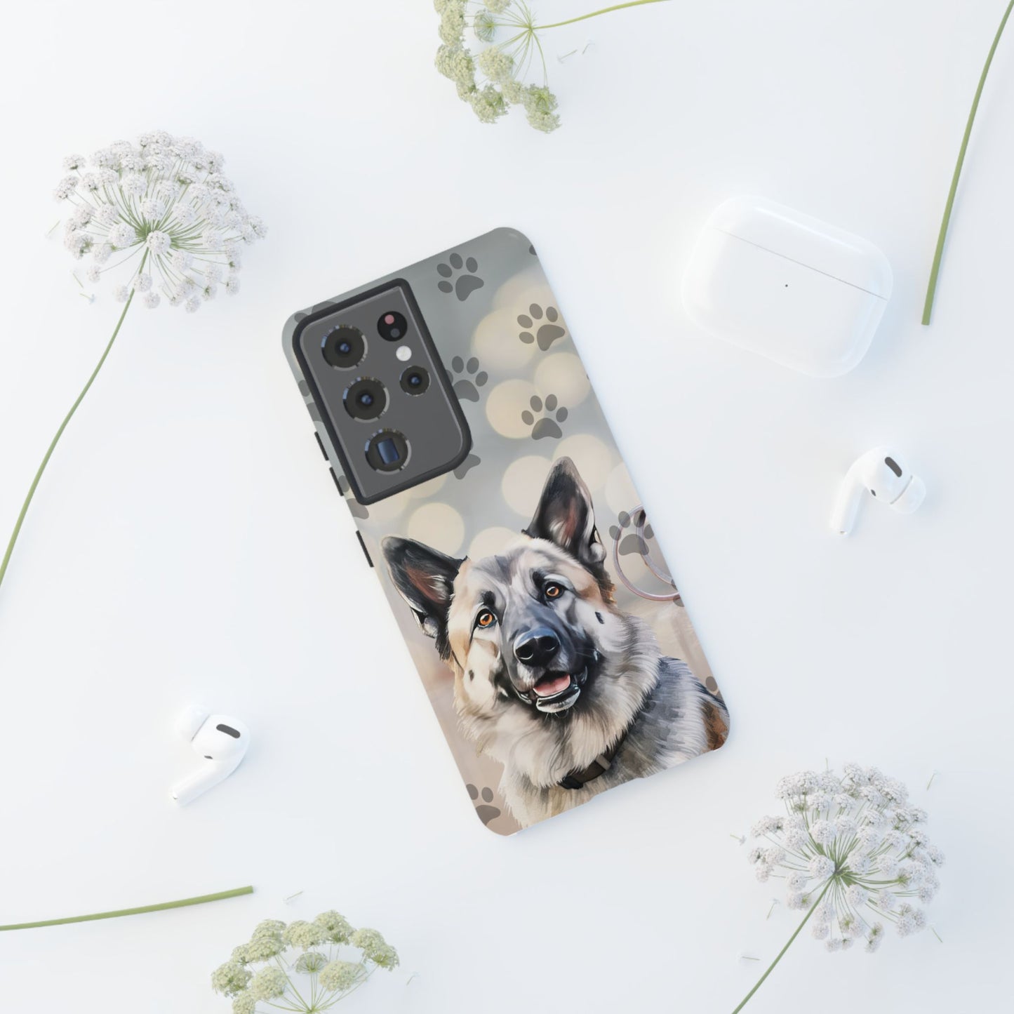 Norwegian Elkhound by Tough Cases (Apple iPhone, Samsung Galaxy, and Google Pixel)