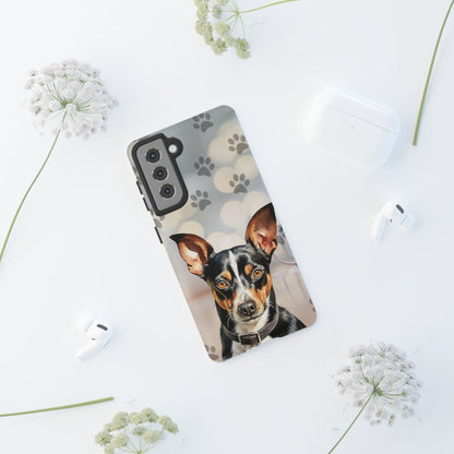 Rat Terrier by Tough Cases a (Apple iPhone, Samsung Galaxy, and Google Pixel)