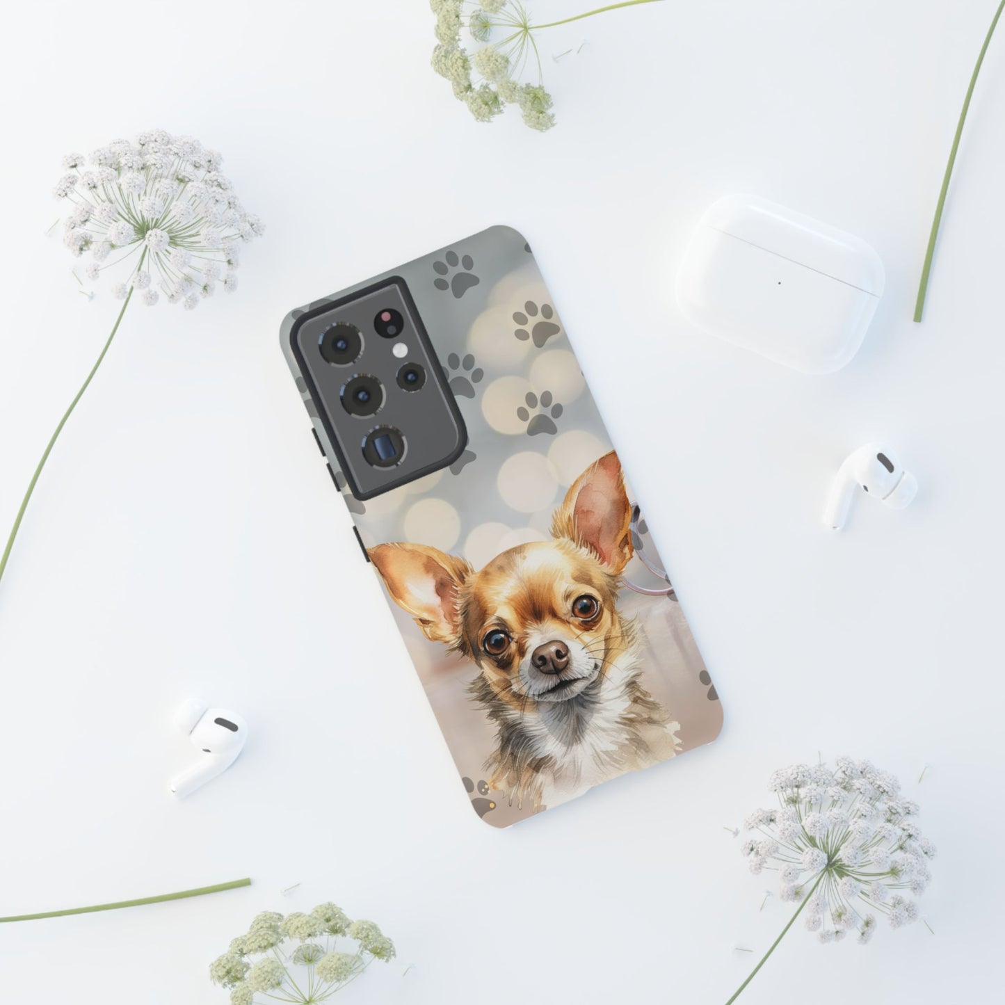 Chihuahua phone case by Tough Cases (Apple iPhone, Samsung Galaxy, and Google Pixel)