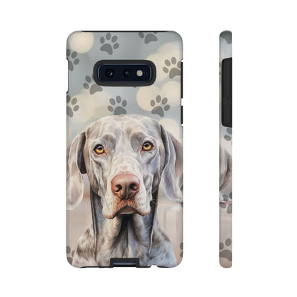 Weimaraner Phone Case by Tough Cases (Apple iPhone, Samsung Galaxy, and Google Pixel)