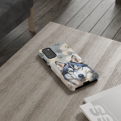 Siberian Husky Phone Cases by Tough Cases (Apple iPhone, Samsung Galaxy, and Google Pixel)