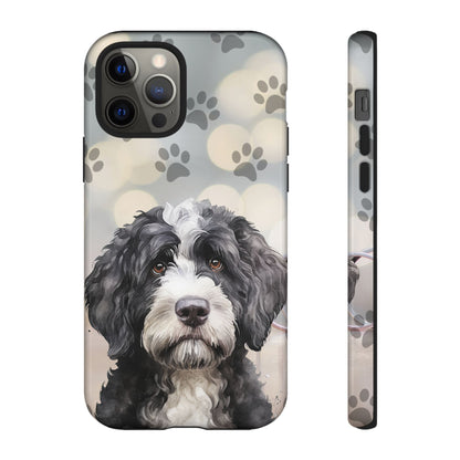 Portuguese Water Dog by Tough Cases (Apple iPhone, Samsung Galaxy, and Google Pixel)