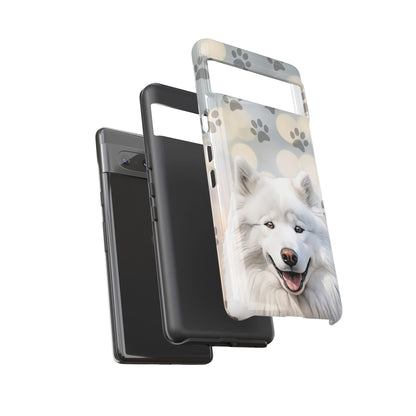 Samoyed Phone Case by Tough Cases (Apple iPhone, Samsung Galaxy, and Google Pixel)