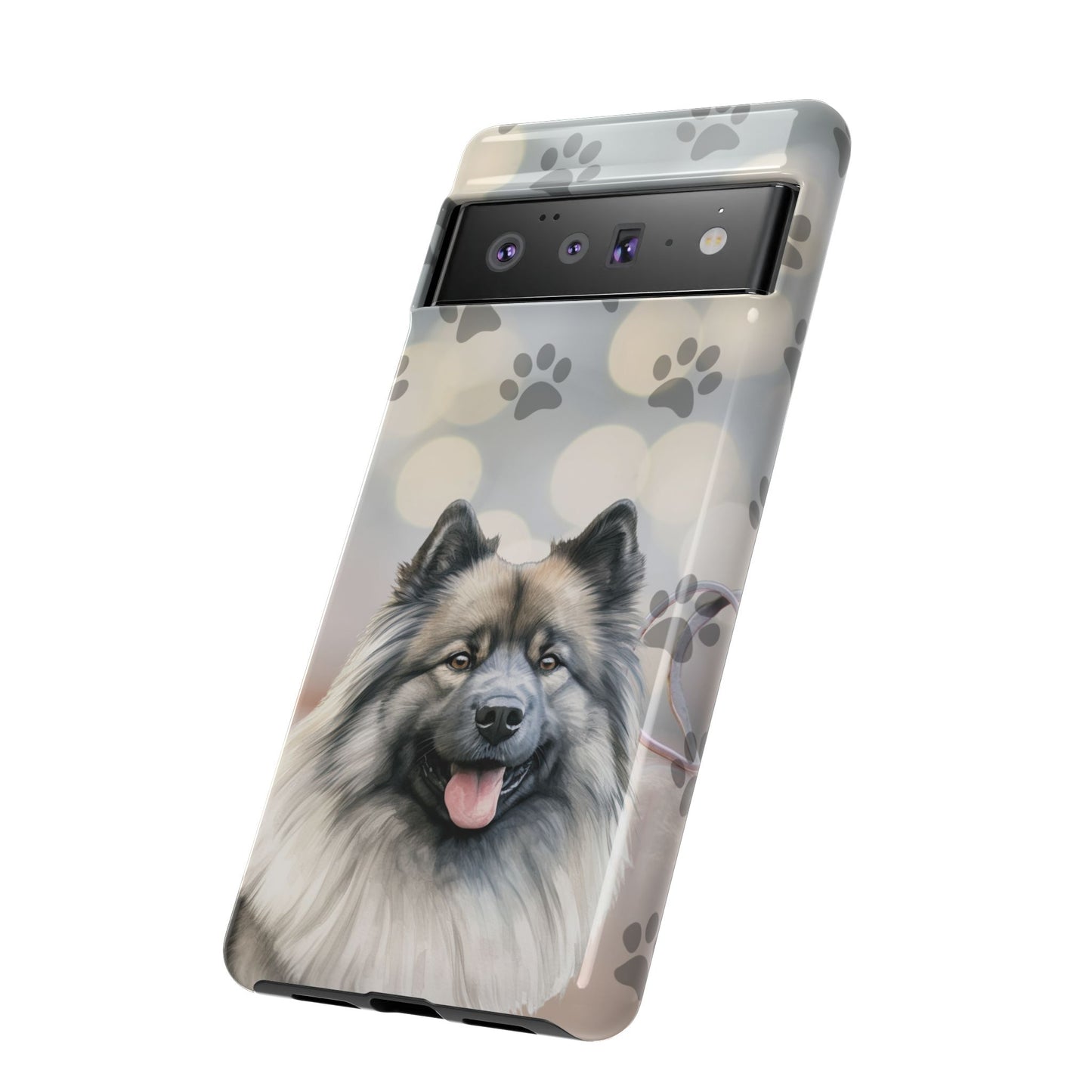 Keeshond Phone Case by Tough Cases ( Apple iPhone, Samsung Galaxy, and Google Pixel)
