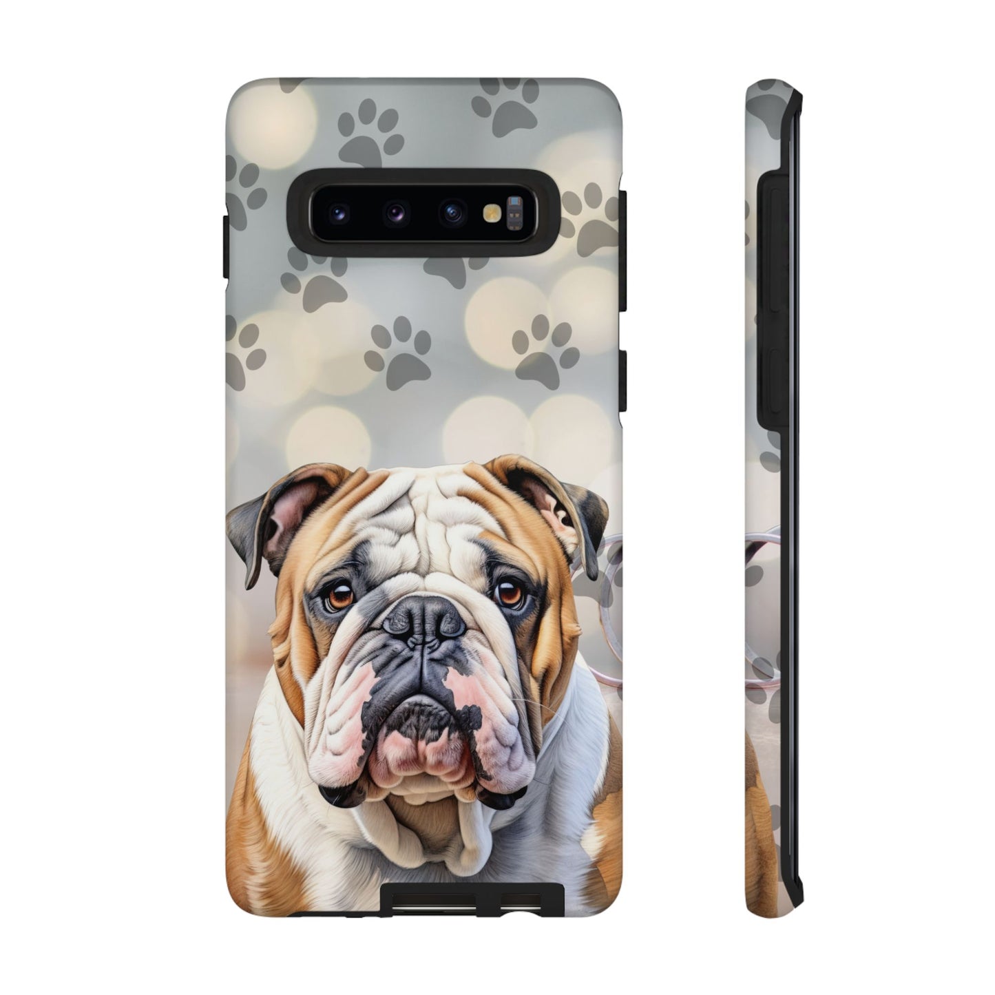 Bull Dog Phone Case by Tough Cases (Apple iPhone, Samsung Galaxy, and Google Pixel)