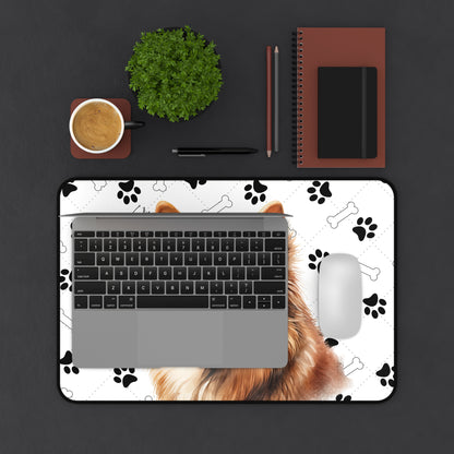 Finnish Spitz Desk Mat