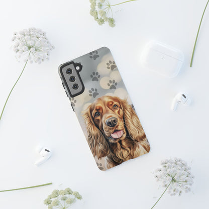 Cocker Spaniel Phone Case by Tough Cases (Apple iPhone, Samsung Galaxy, and Google Pixel)