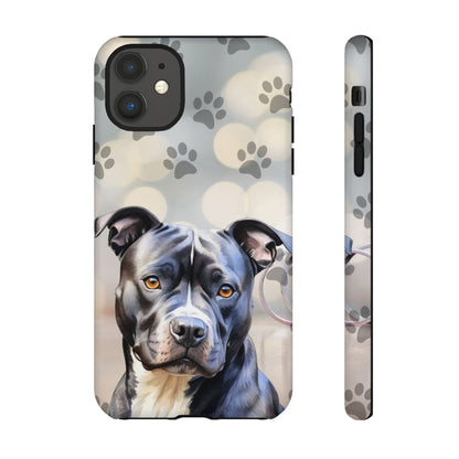 Staffordshire Bull Terrier by Tough Cases (Apple iPhone, Samsung Galaxy, and Google Pixel)