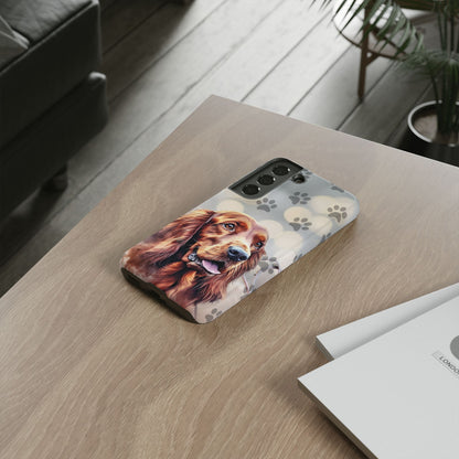 Irish Setter Phone Case by Tough Cases (Apple iPhone, Samsung Galaxy, and Google Pixel)